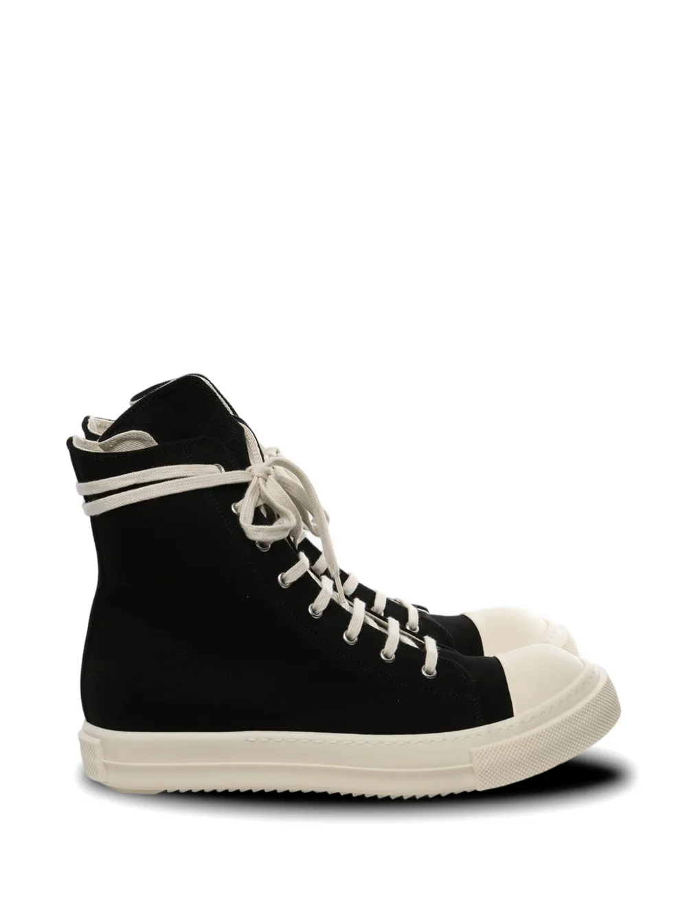 Rick Owens DRKSHDW Scarpe In Denim high-top sneakers - Nero