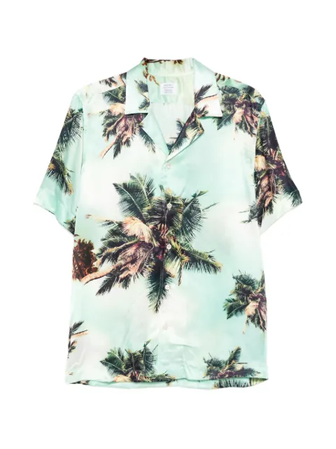 Mazzarelli palm-print shirt
