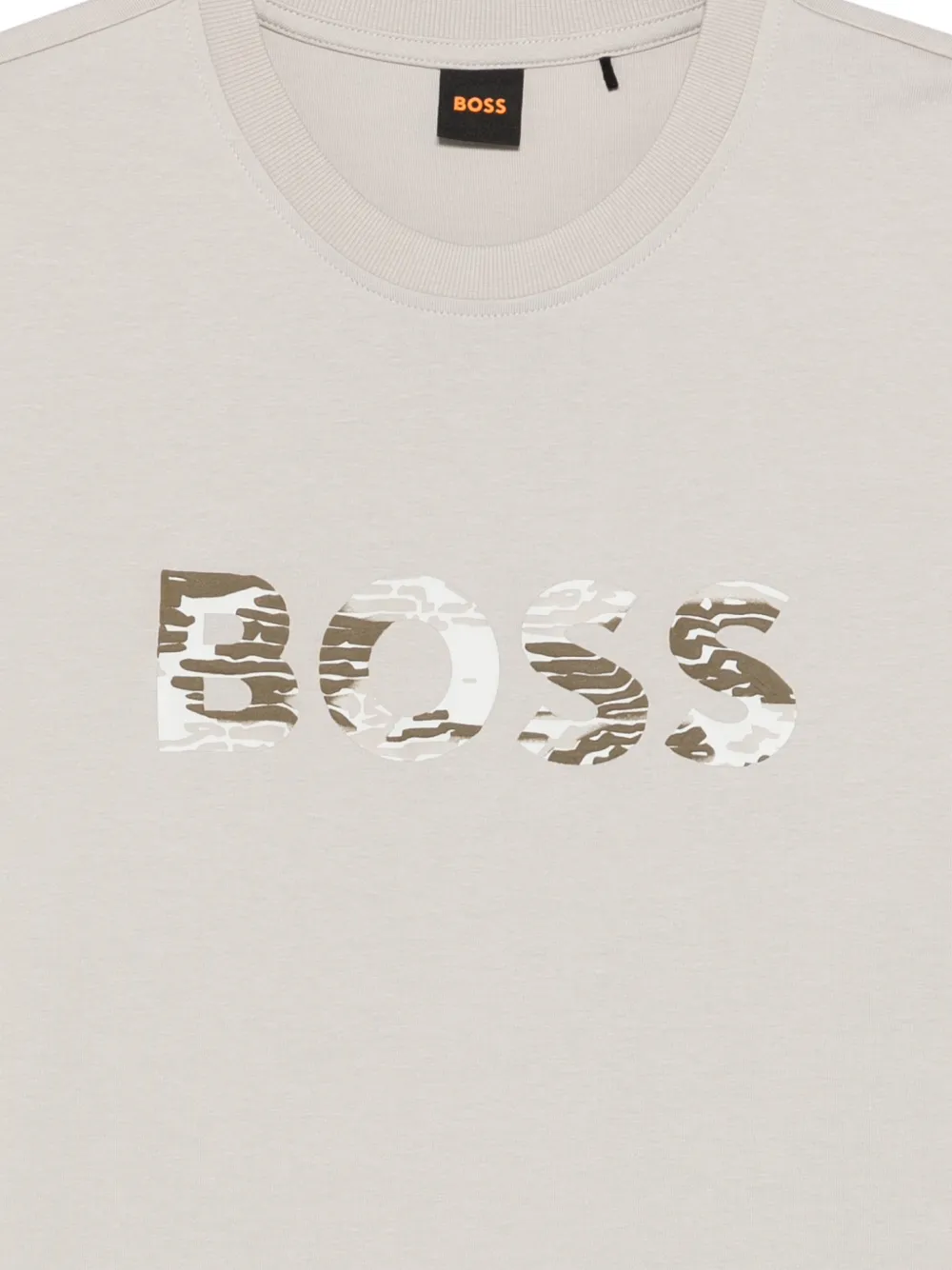  Boss Logo T-shirt - Grey 