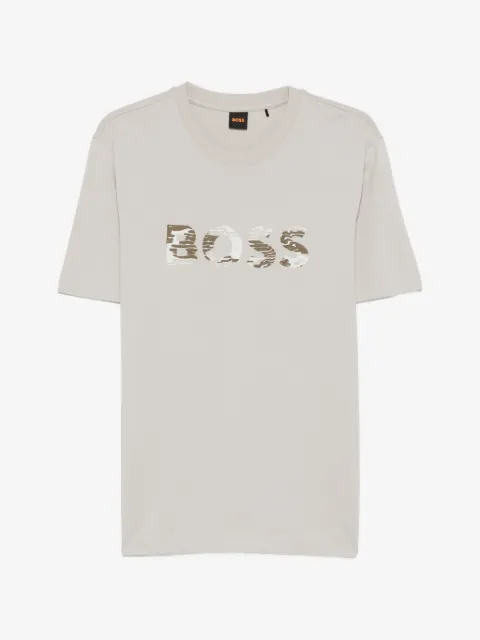 BOSS playera con logo estampado
