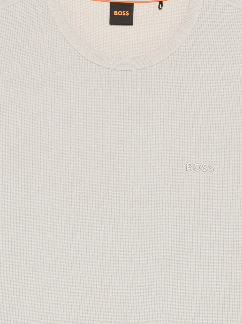  Boss Textured T-shirt - Neutrals 
