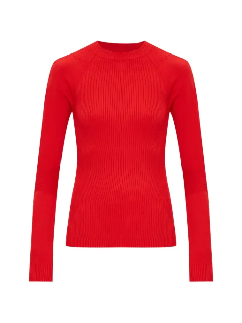 Moncler Grenoble logo ribbed top