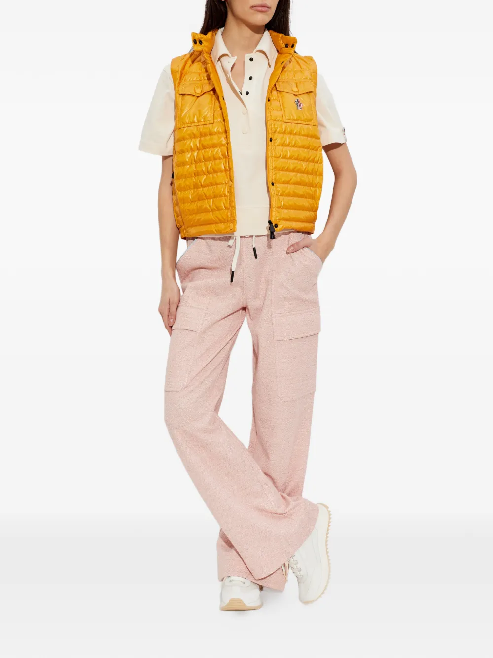  Moncler Grenoble Day-namic Gilet - Yellow 