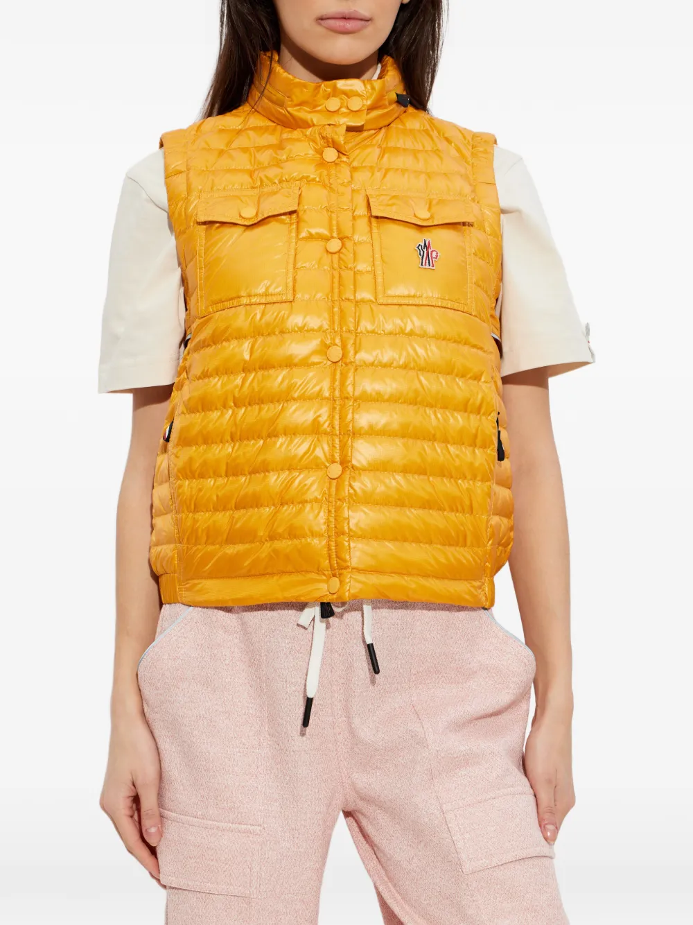  Moncler Grenoble Day-namic Gilet - Yellow 