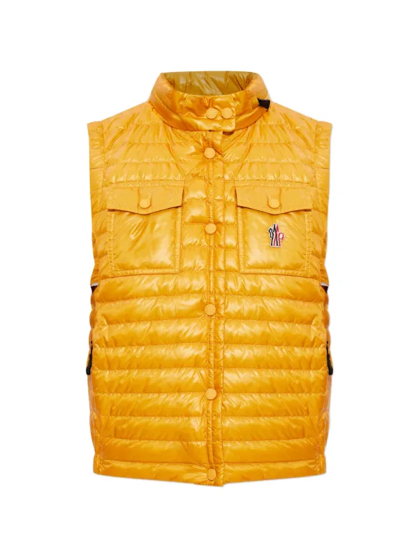 Moncler Grenoble Day-namic Gilet in Yellow