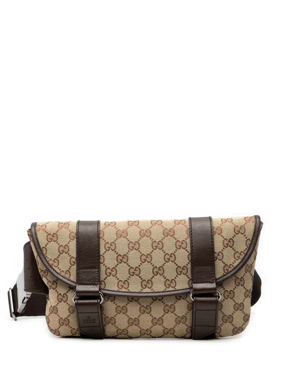Gucci Pre-Owned 2000-2015 GG Canvas belt bag - Marrone