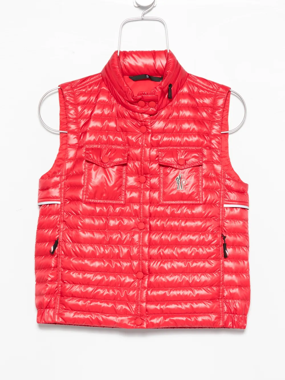 Moncler Grenoble Gumiane sleeveless gilet - Rosso