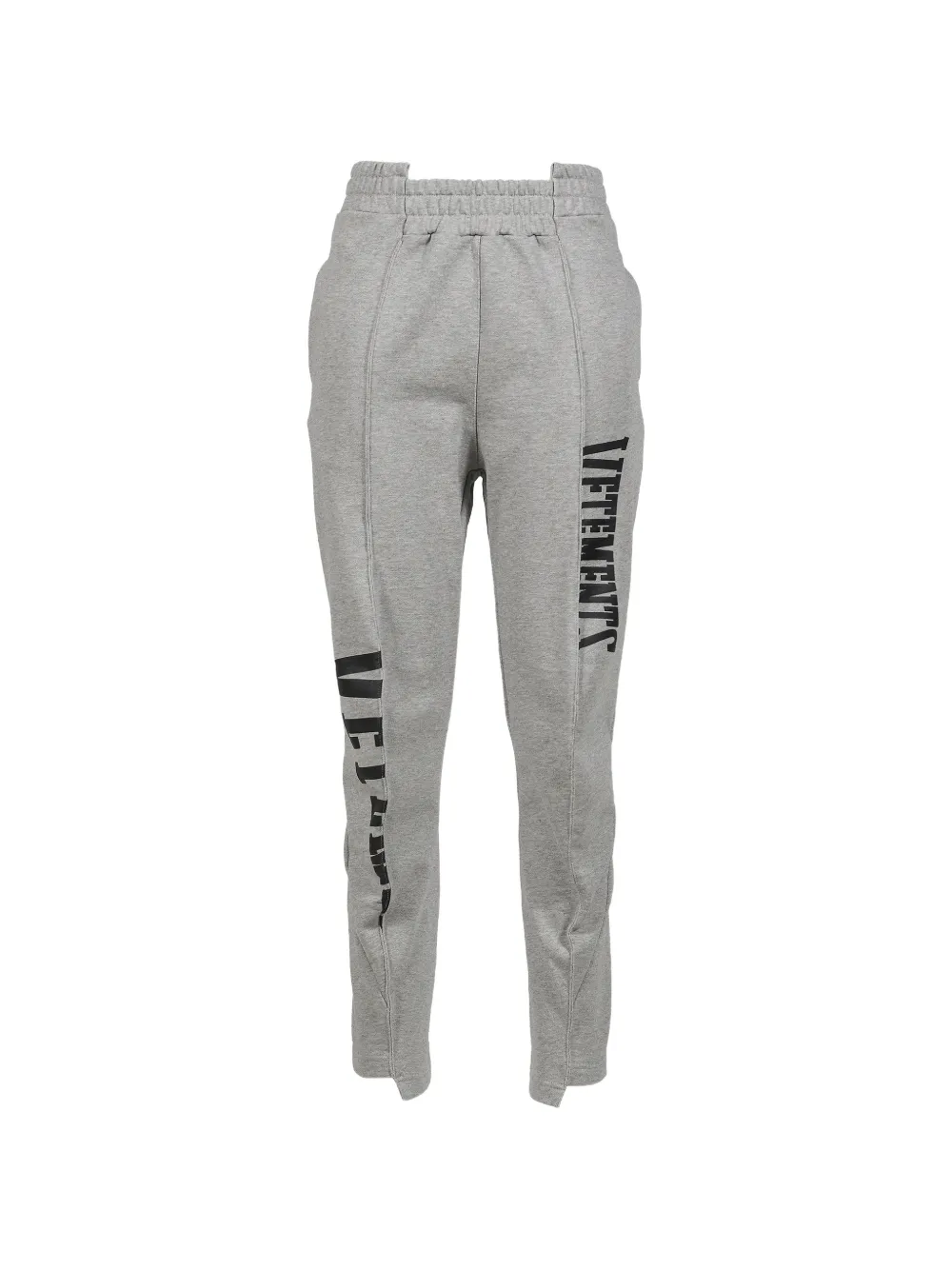 VETEMENTS Pantaloni sportivi con stampa - Grigio