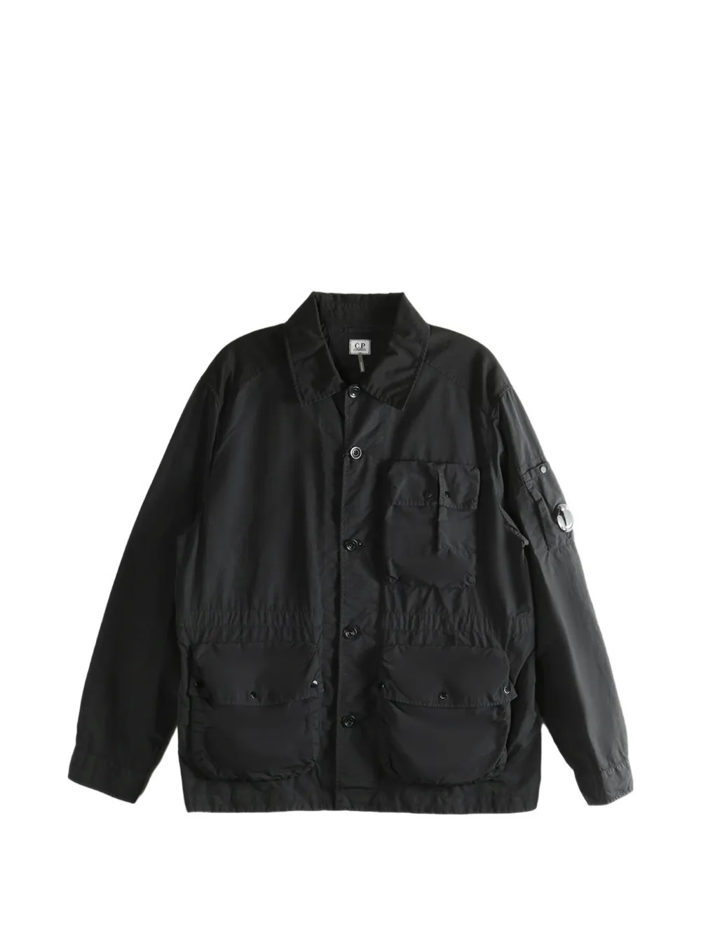 C.P. Company buttoned multi-pocket jacket - Nero