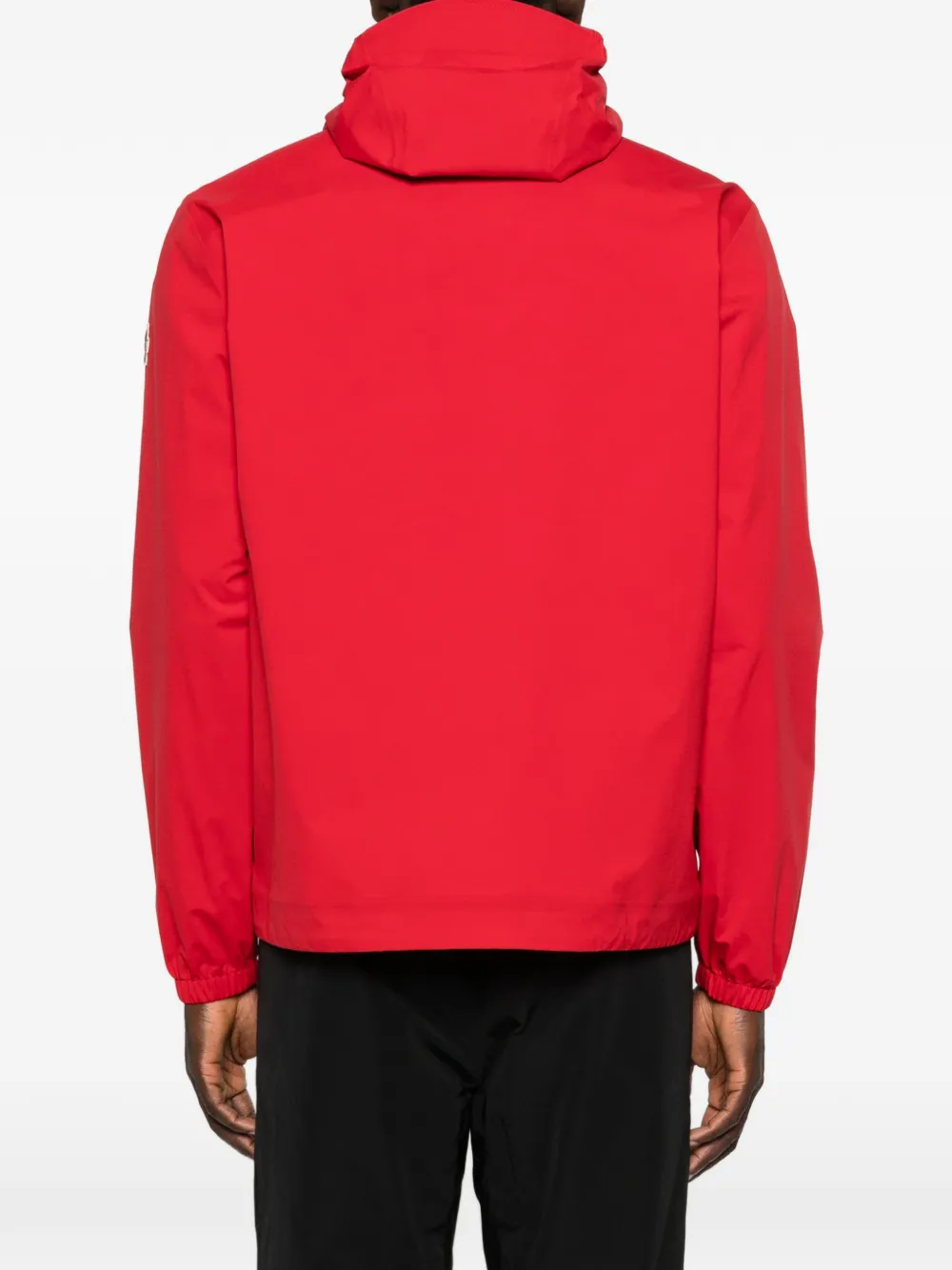 Moncler Grenoble Jack met capuchon en rits Rood