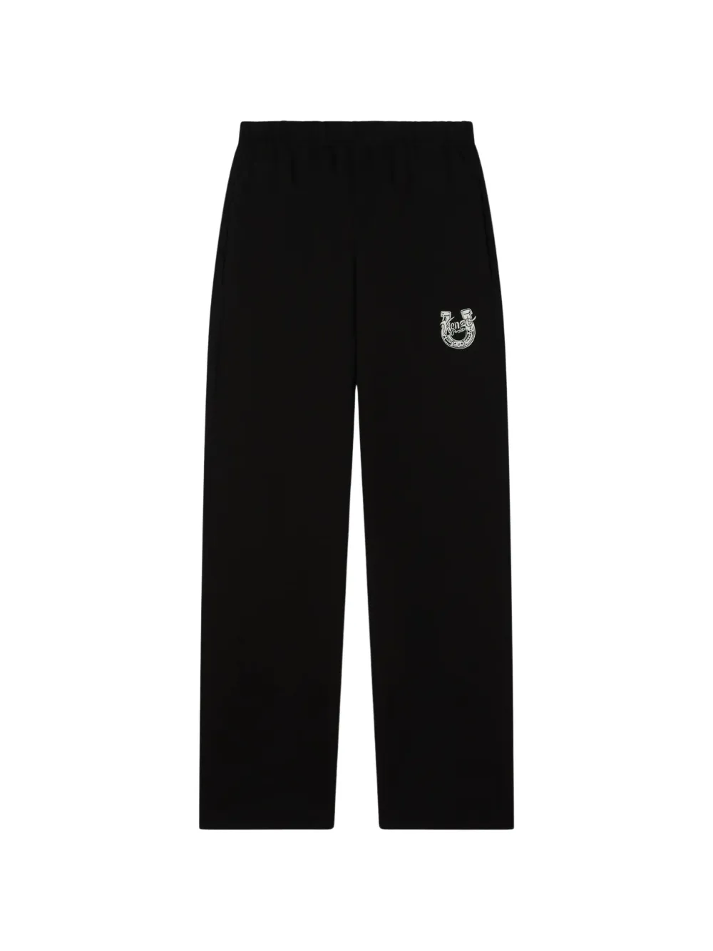 Kenzo Pantaloni sportivi con ricamo Lunar New Year - Nero