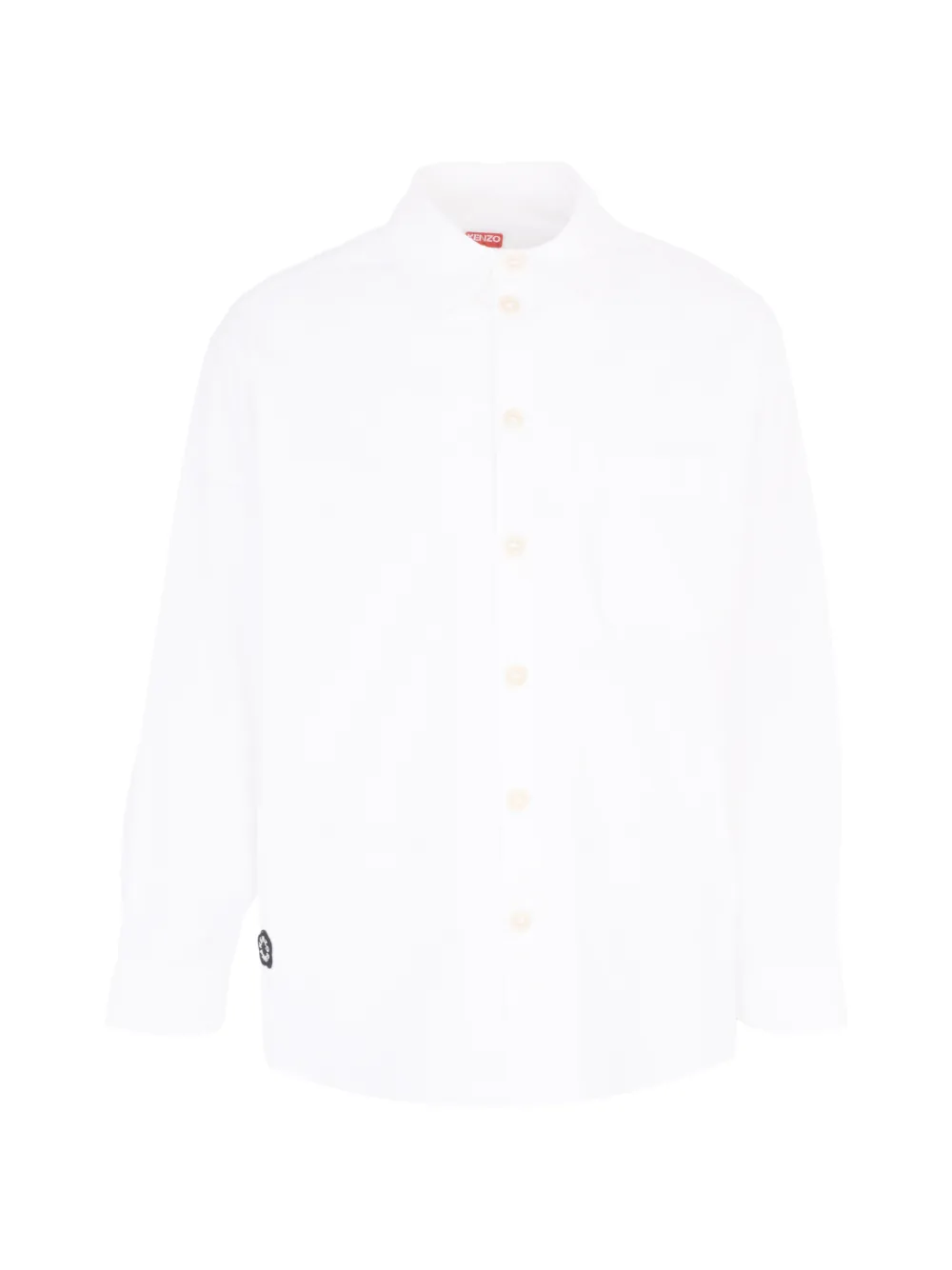 Kenzo Hemd mit Brusttasche - Weiß