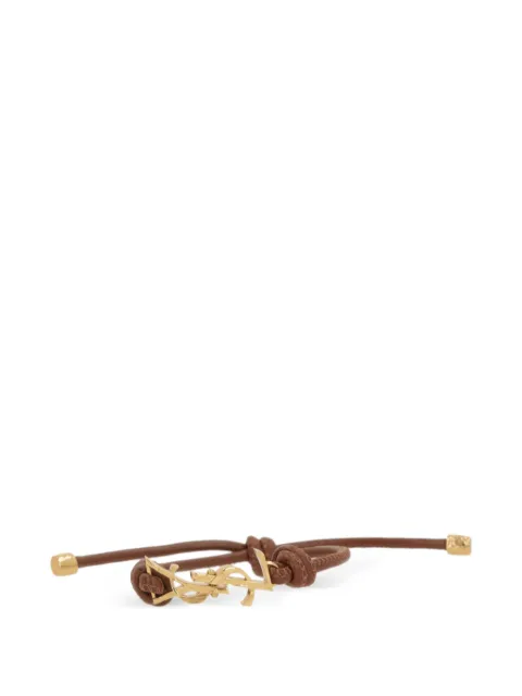 Saint Laurent Cassandre logo bracelet