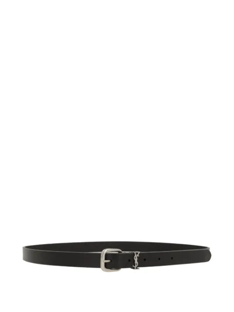 Saint Laurent logo-detail belt