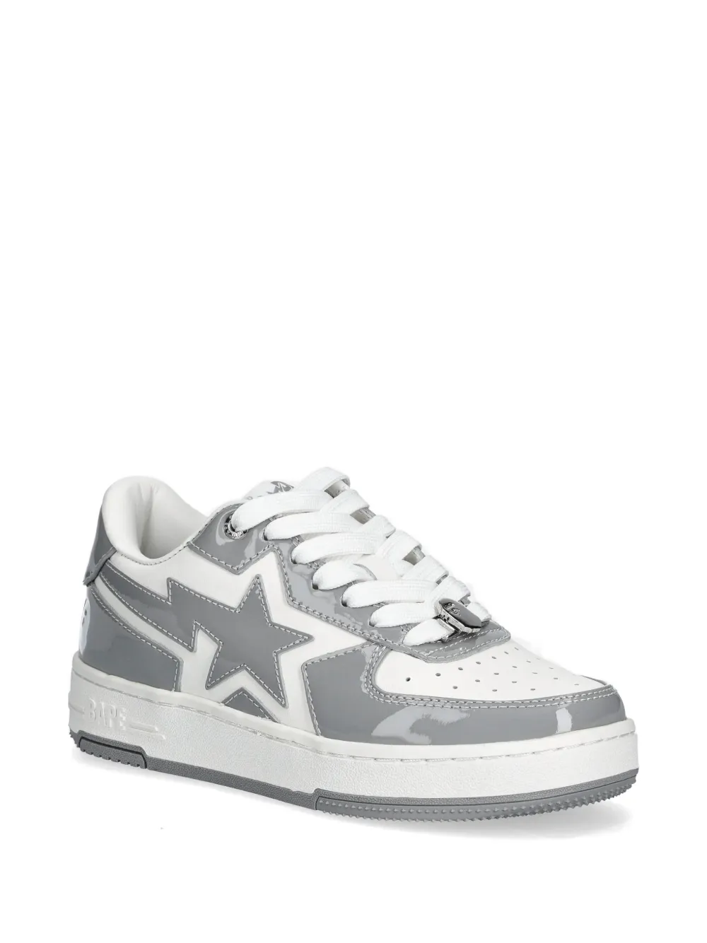 A BATHING APE Sneakers verfraaid met sterren Wit
