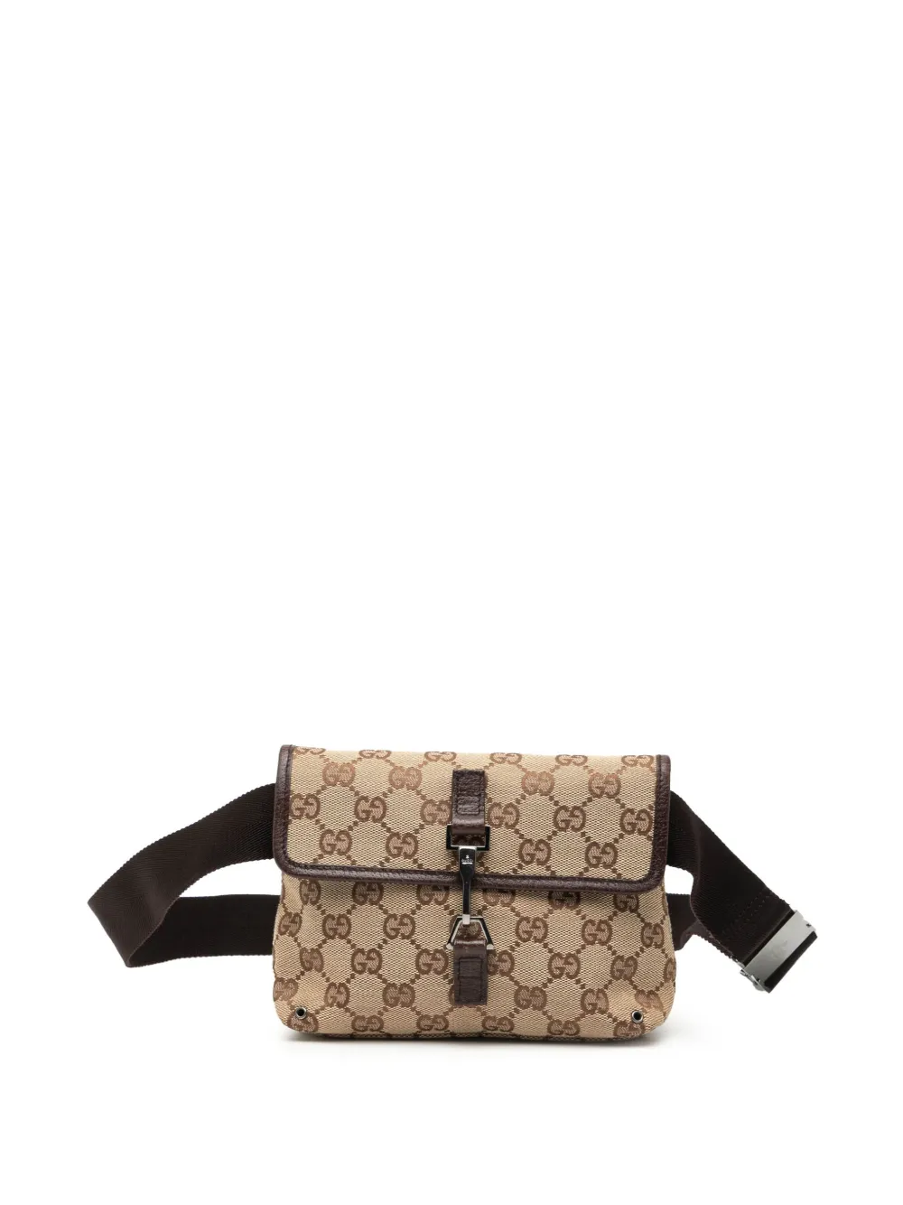 Gucci Pre-Owned 2000-2015 GG Canvas Jackie belt bag - Marrone