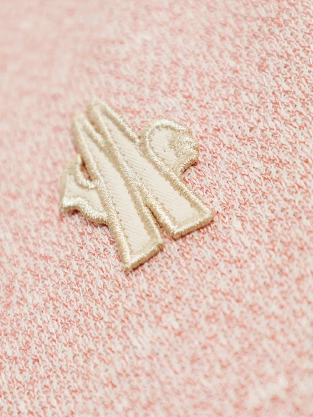 Moncler Grenoble Hoodie met logopatch Roze