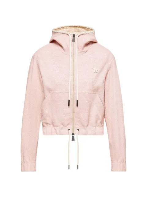 Moncler Grenoble hættetrøje med logomærke