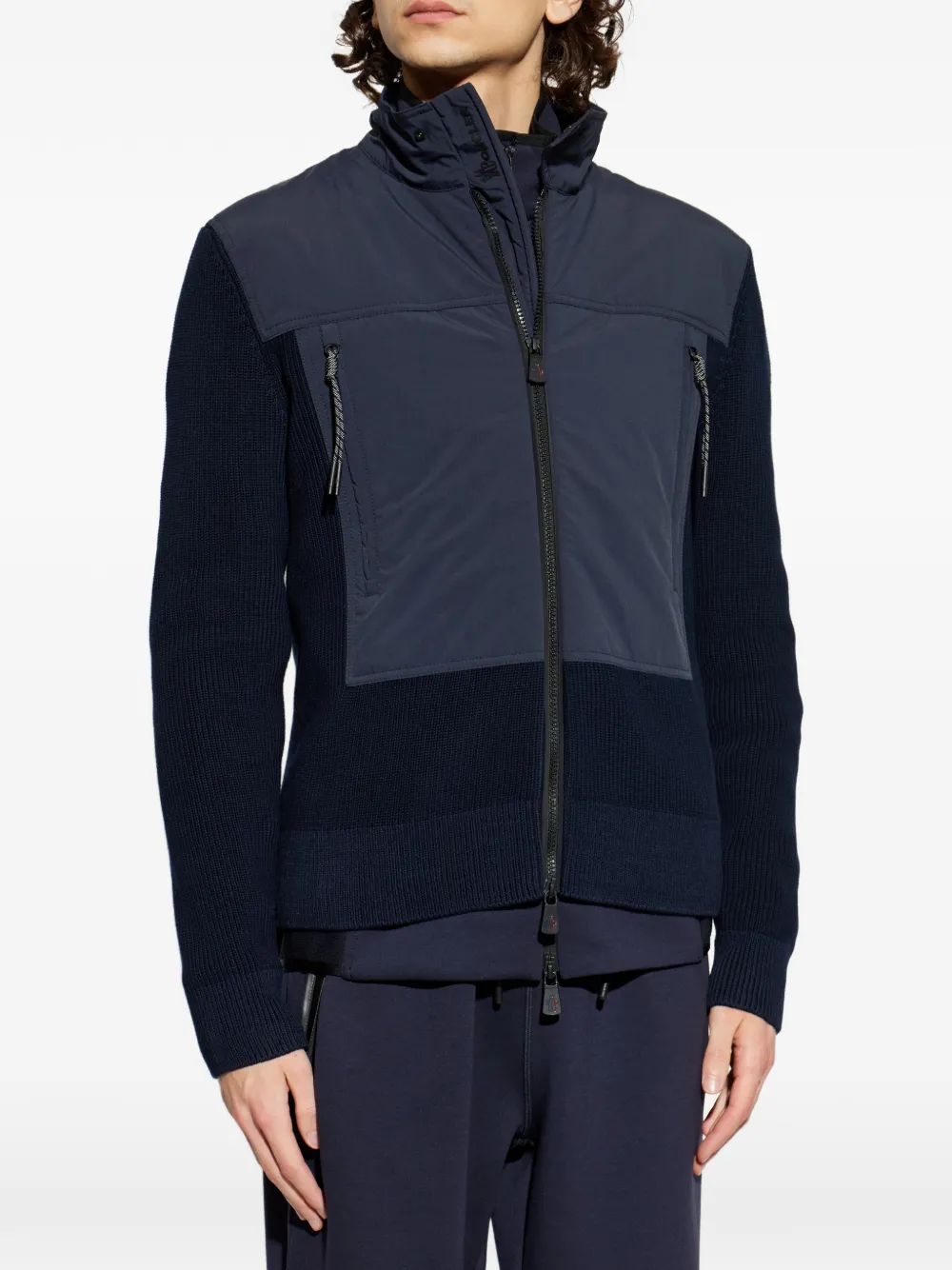  Moncler Grenoble Zip-fastening Jacket - Blue 