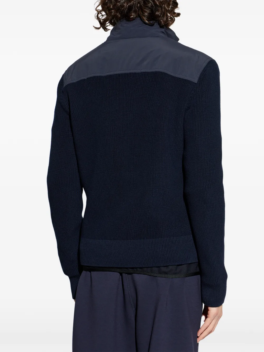 Moncler Grenoble Jack met ritssluiting Blauw