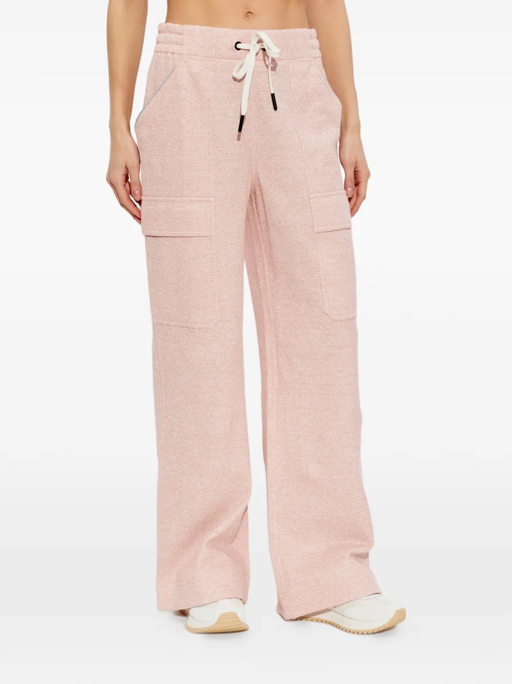  Moncler Grenoble Drawstring Cargo Trousers - Pink 