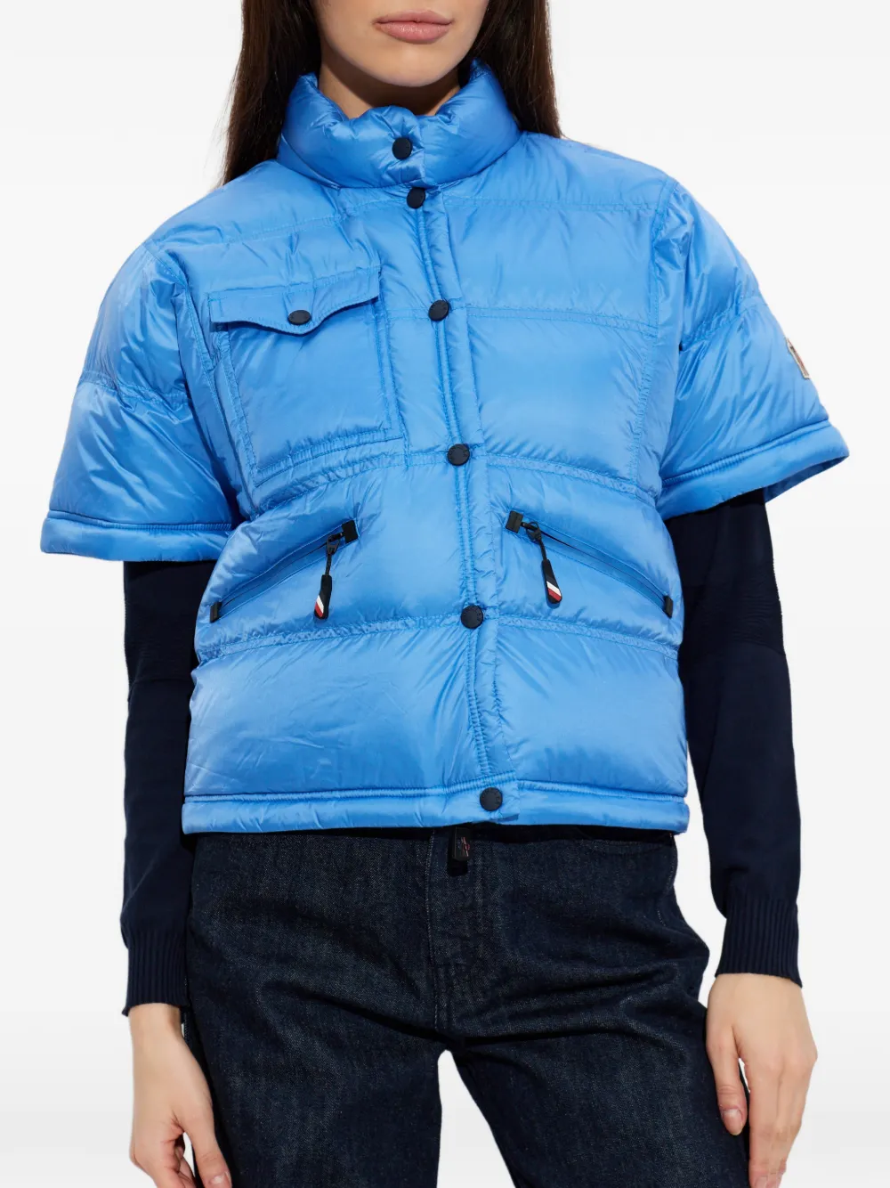 Moncler Grenoble Day-Namic jack Blauw