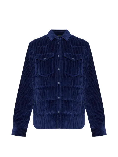 Moncler Grenoble Gelt corduroy-texture chest-pocket shirt jacket