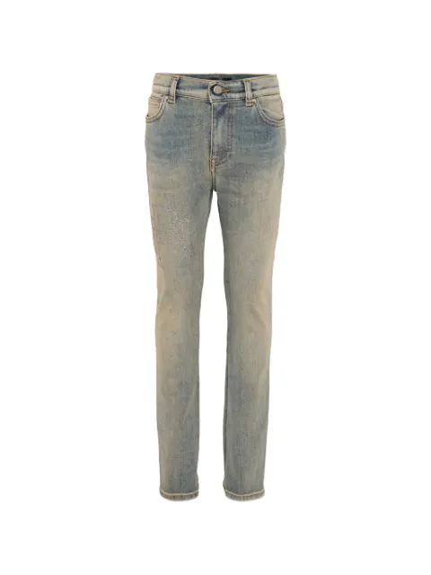 AMIRI KIDS Calça jeans com logo