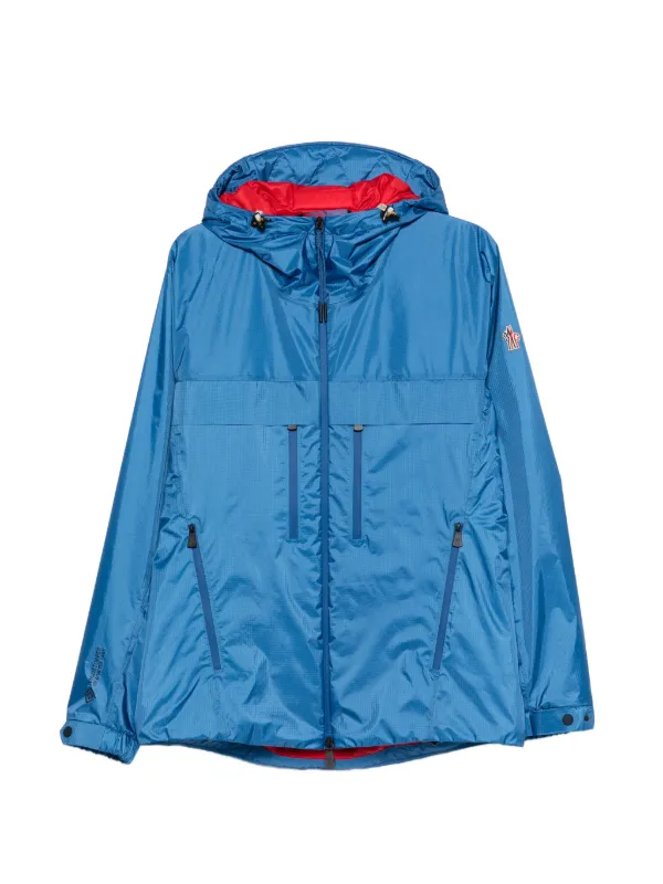 Moncler Grenoble フーデッド ジップジャケット | ブルー | FARFETCH JP