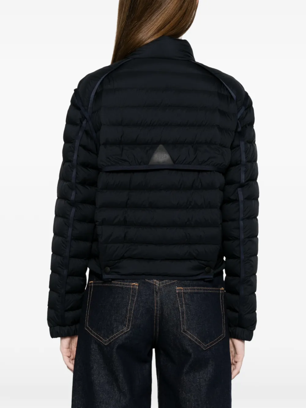 Moncler Grenoble Madulains gewatteerd jack met knopen Blauw