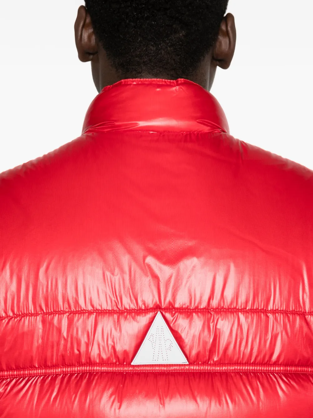 Moncler Grenoble Uychi bodywarmer met logopatch Rood