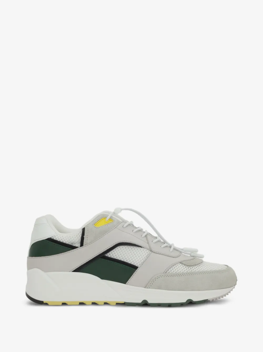 Saint Laurent lace-up panelled sneakers | Neutrals | Image 1
