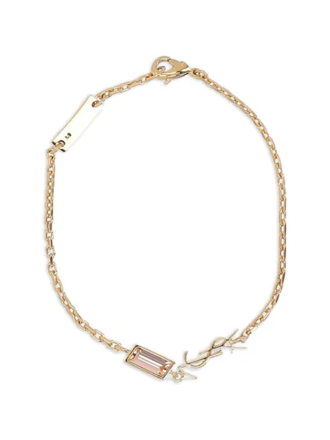 Saint Laurent Armband mit Logo-Anhänger