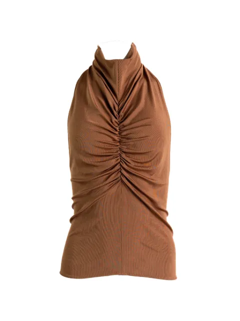 Atlein funnel-neck tank top