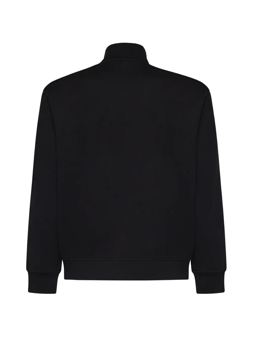 Emporio Armani Sweater met rits Zwart
