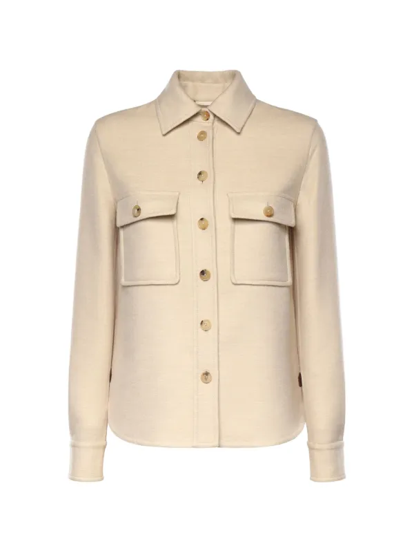 Loro Piana Yannis Pocket Buttonned Jacket | Neutrals | FARFETCH
