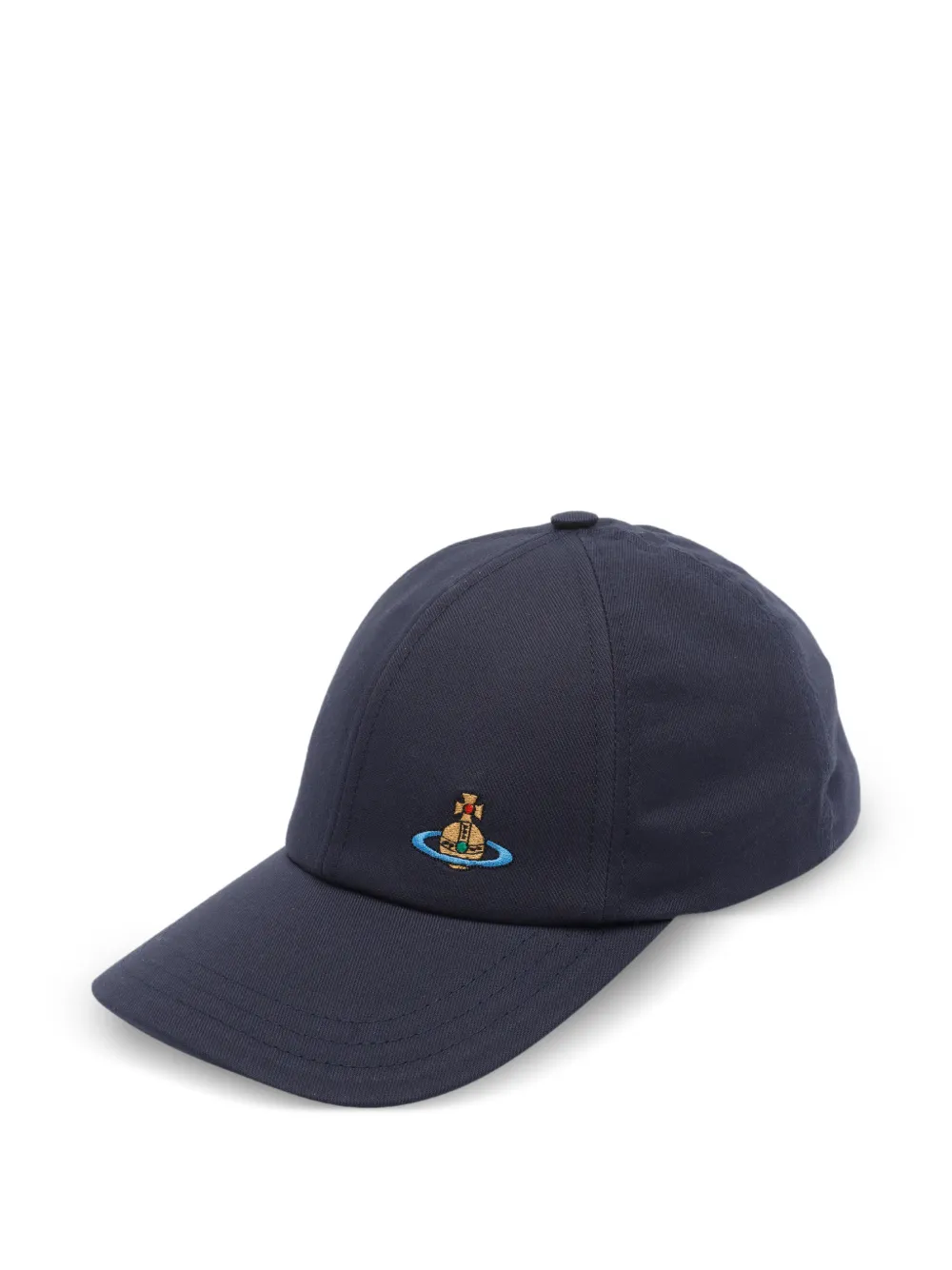 Orb-embroidered baseball cap