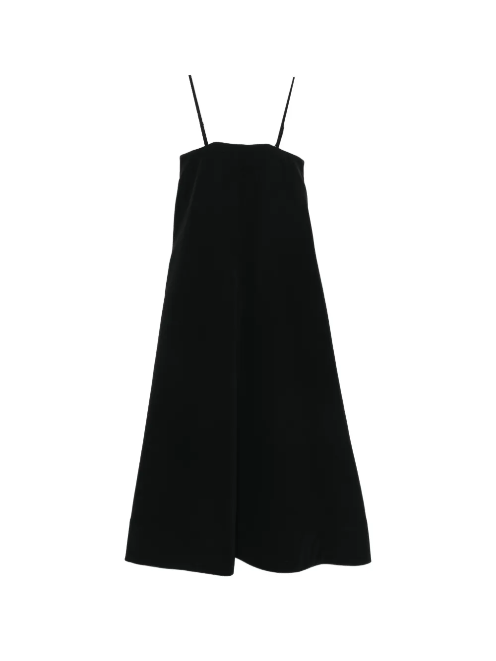 JOSEPH Banna spaghetti-strap midi dress - Nero