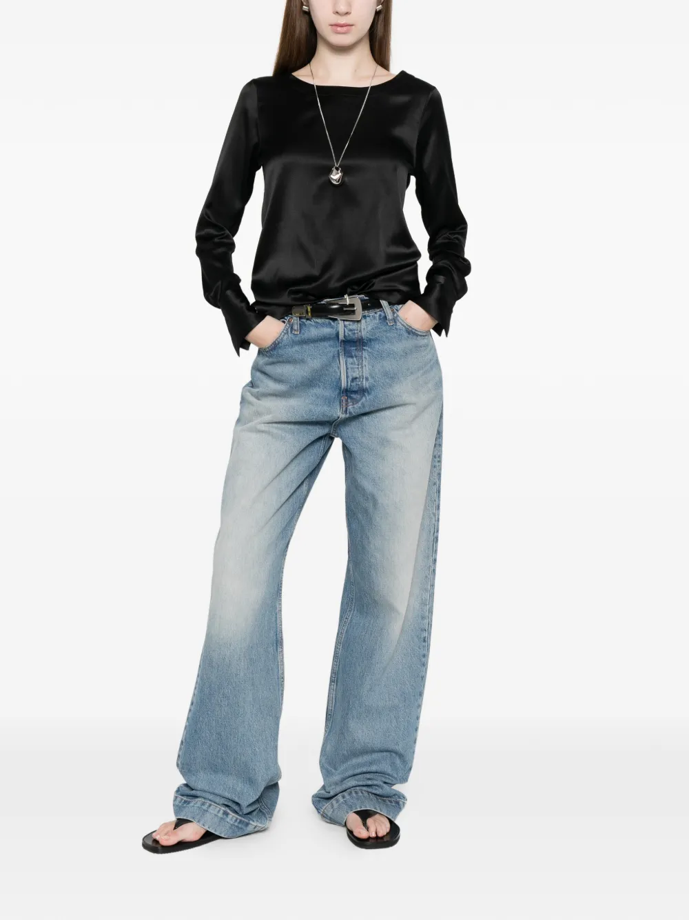 Angie Long-Sleeve Top