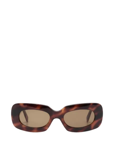 Versace Pre-Owned 1990s rectangular-frame sunglasses