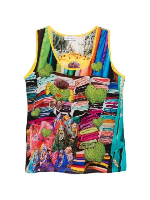 The Artistylist Cactus printed tank top