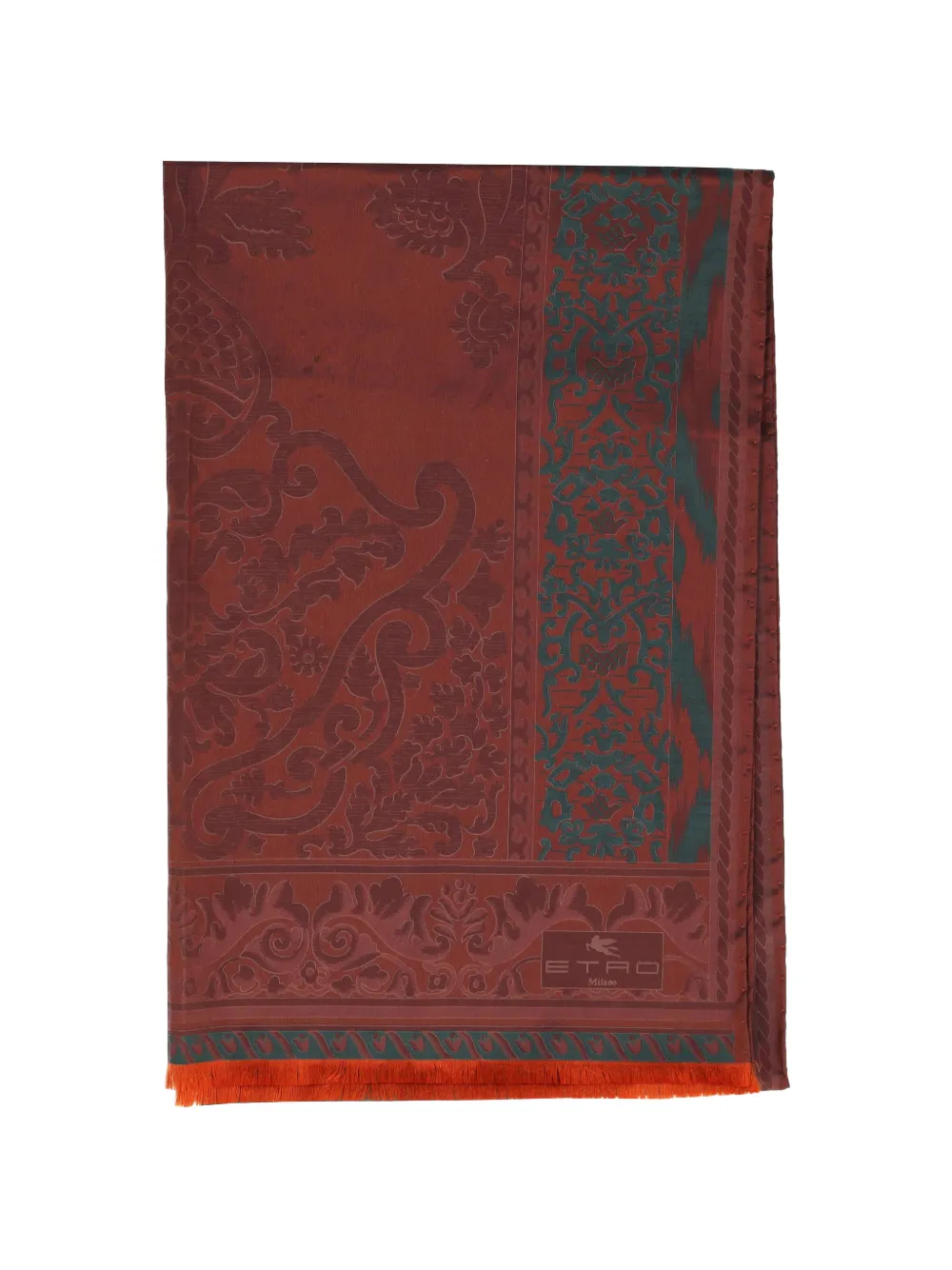 Etro Vintage patterned scarf - Marrone