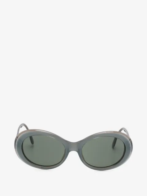 Giorgio Armani Pre-Owned Occhiali da sole ovali anni '90