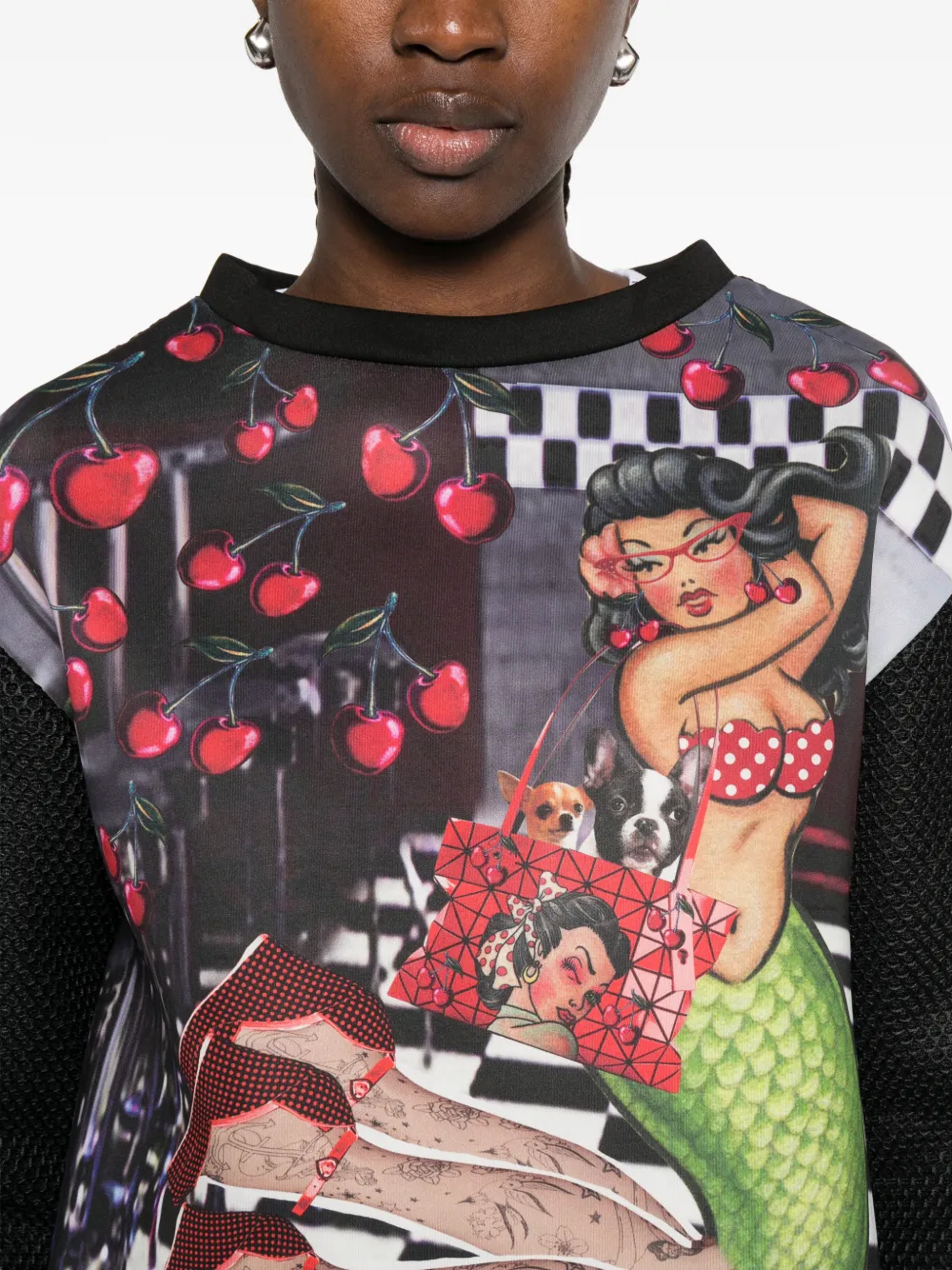 Marmaid Graphic-Print Sweatshirt