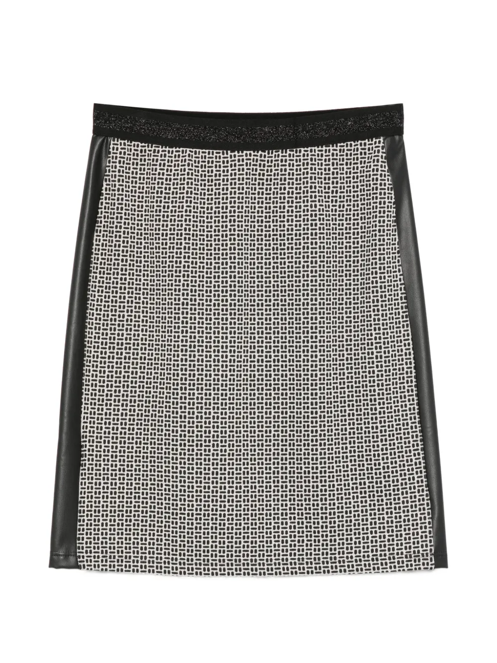 Betty Barclay geometric-pattern mini skirt - Bianco