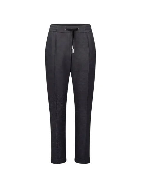 BETTY & CO drawstring-waist turn-up trousers