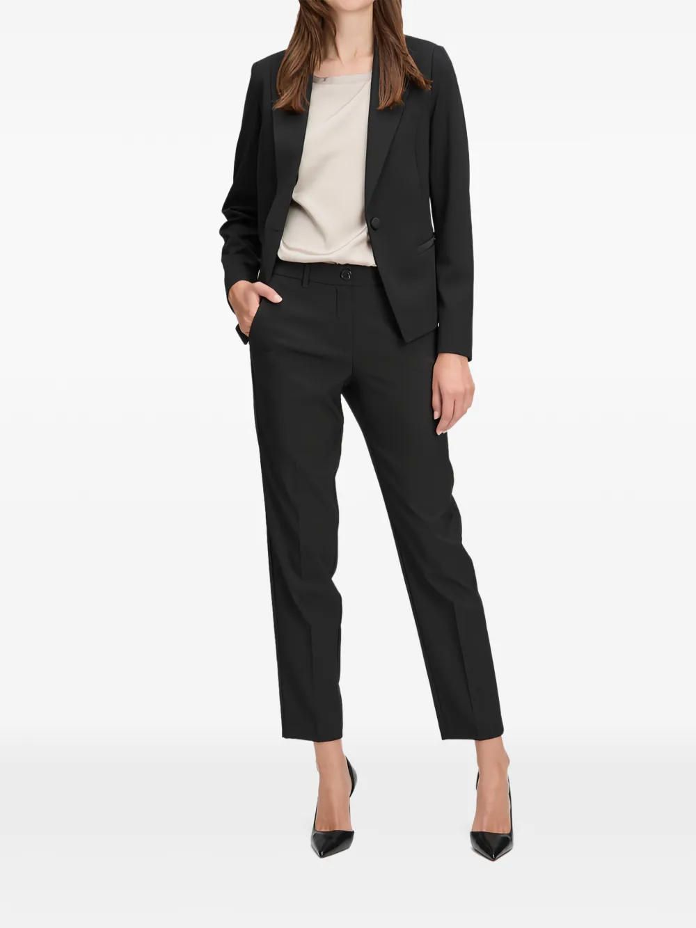  Betty Barclay Single-breasted Blazer - Black 