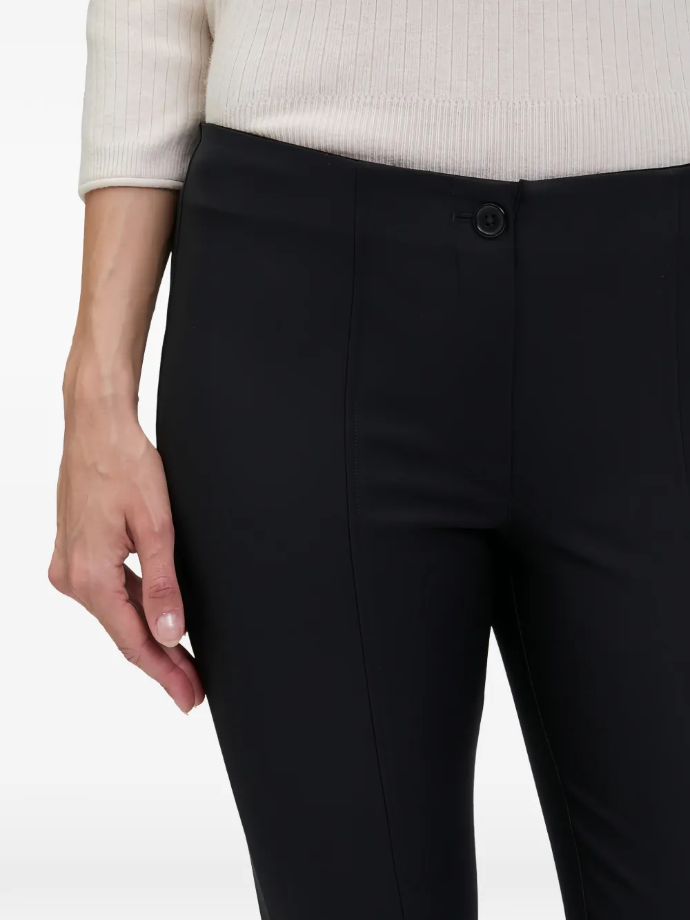  Betty Barclay Slim Trousers - Black 