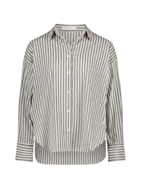 BETTY & CO vertical-stripe long-sleeve shirt