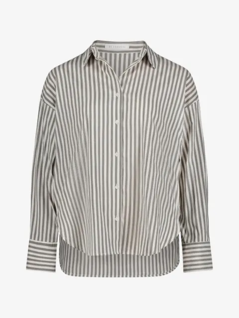 BETTY & CO vertical-stripe long-sleeve shirt